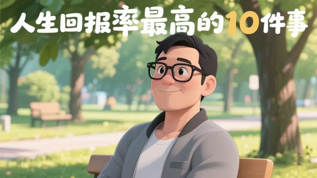一生中回报率最高的10件事！跟着做超越99%的同龄人！